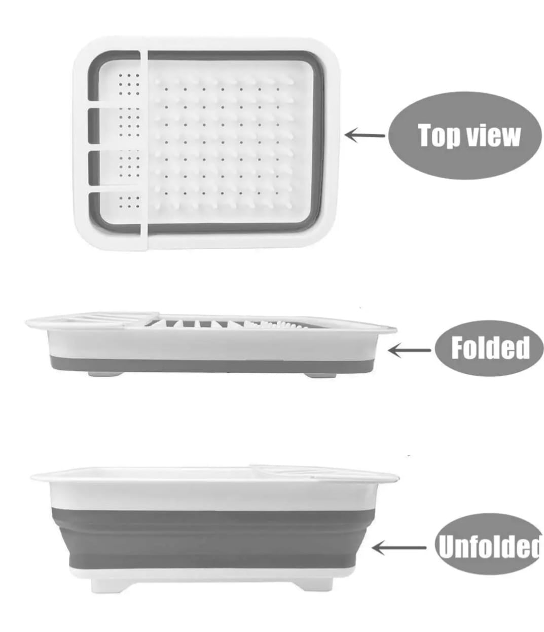 Collapsible Camping Drying Rack for Dishes