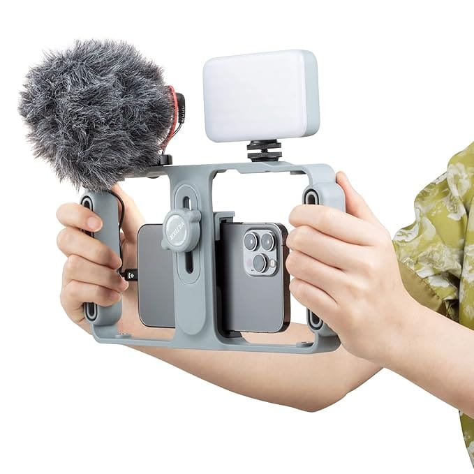 Universal Smartphone Cage Stabilizer for Video Recording